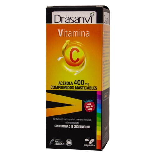 Vitamina C 400mg. Masticable