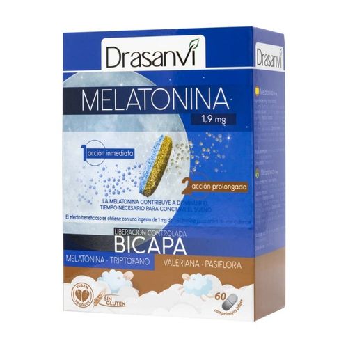 Melatonina Bicapa 1,9mg  60 compr.