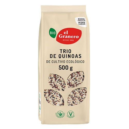 Trio de Quinoas Bio 500gr.