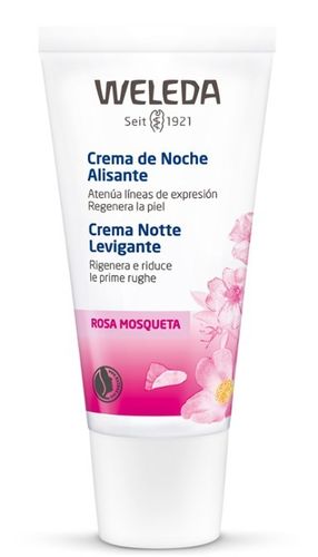 Crema Facial de Noche Alisante de Rosa Mosqueta