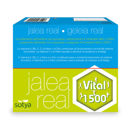 Jalea Real Vital 1500 en viales