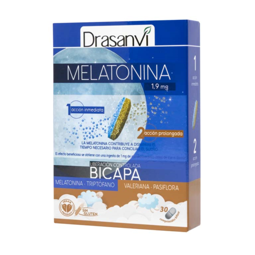 Melatonina Bicapa 1,9mg 30 compr.