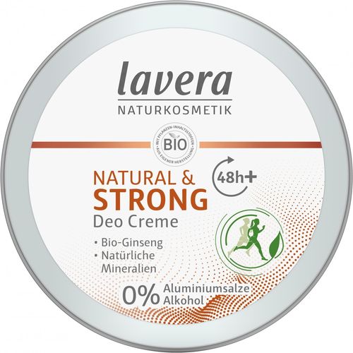 Desodorante Crema 48H + Strong & Natural