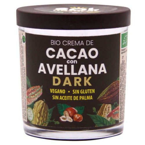 Crema Cacao Avellanas Dark Bio Sin Gluten