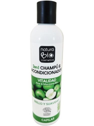 Champú & Acondicionador 2 en 1 Aloe Manzana