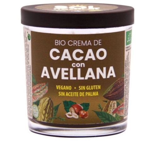 Crema Cacao Avellanas Bio Sin Gluten