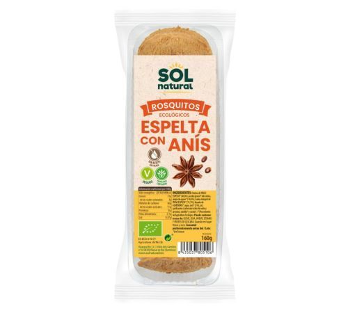 Rosquitos de Espelta con Anís Bio Vegan 150g